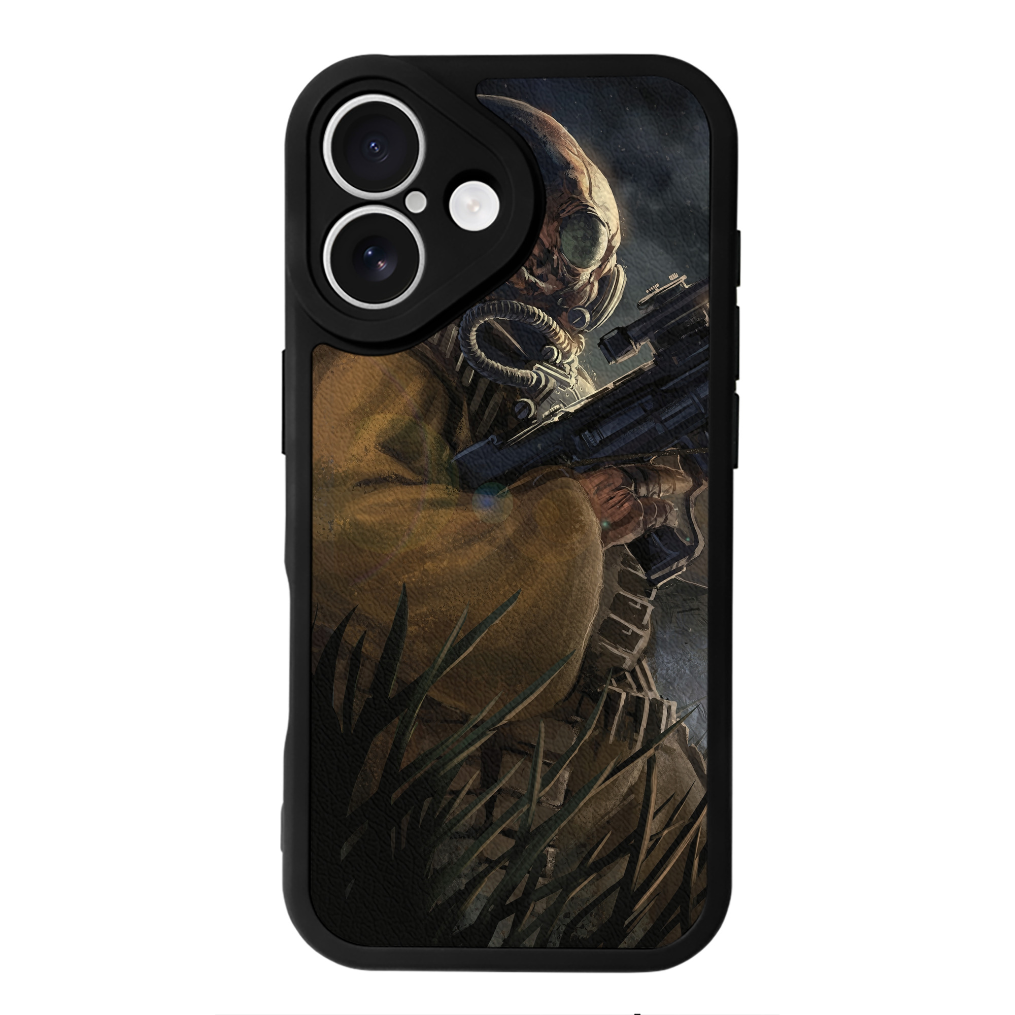 （画像用） スター・ウォーズ Star Wars 【iPhone 16シリーズ対応】シリコンスマホケース（レザー調） 材質：シリコン